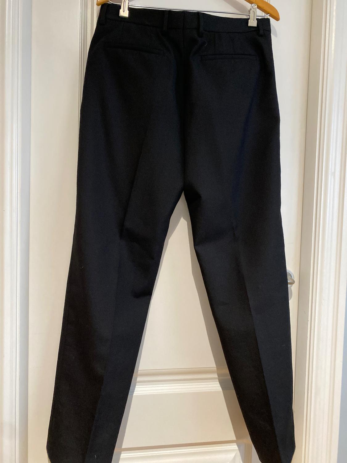 REGULAR FIT WOOL TROUSERS - Image 2