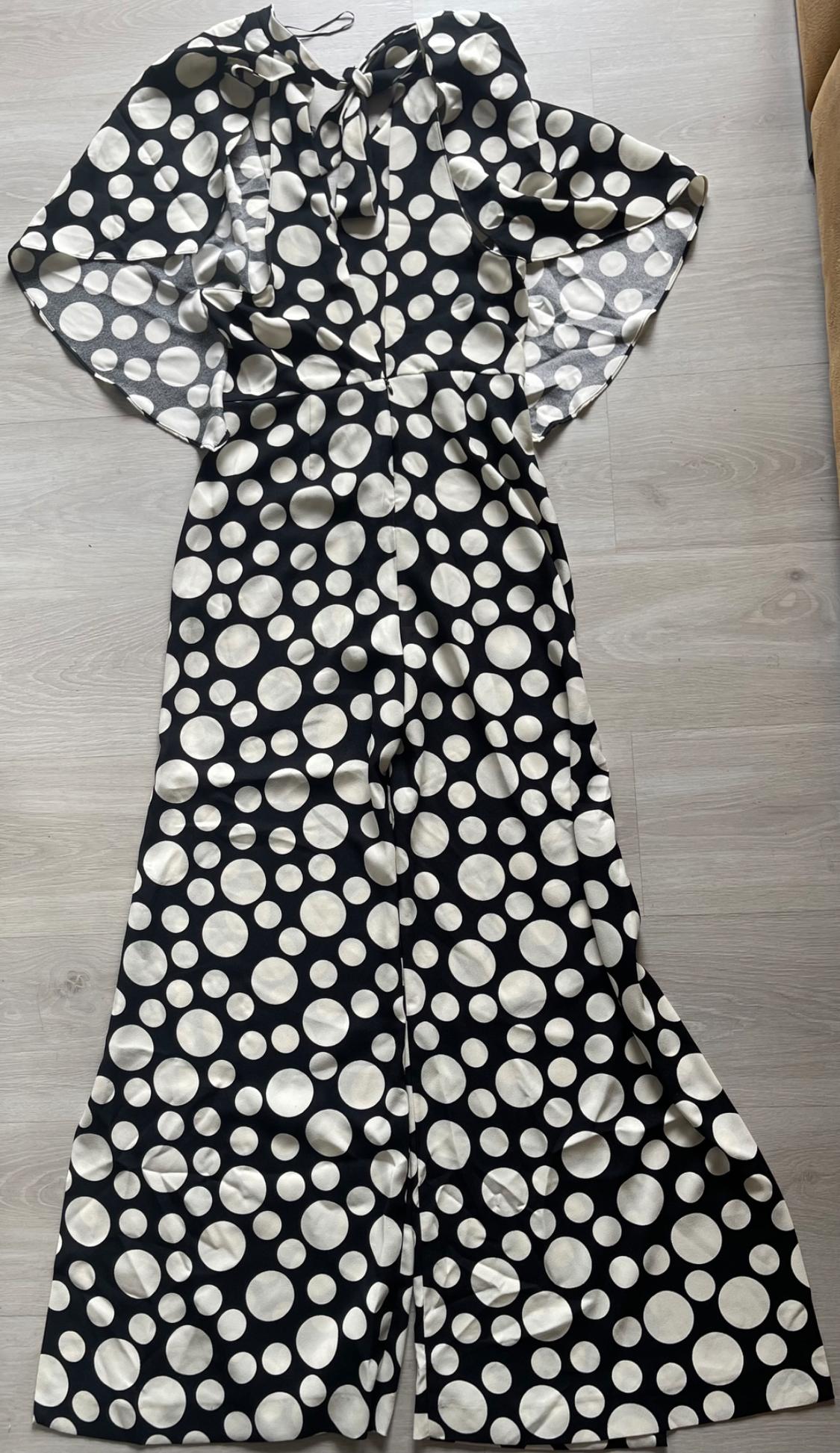 POLKA DOT CAPE JUMPSUIT - LIMITED EDITION - Image 2