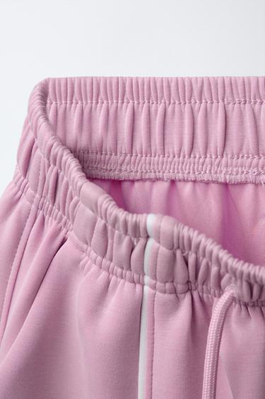 PANTALON DE JOGGING QUALITÉ MODAL - Rose de Zara - Image 4