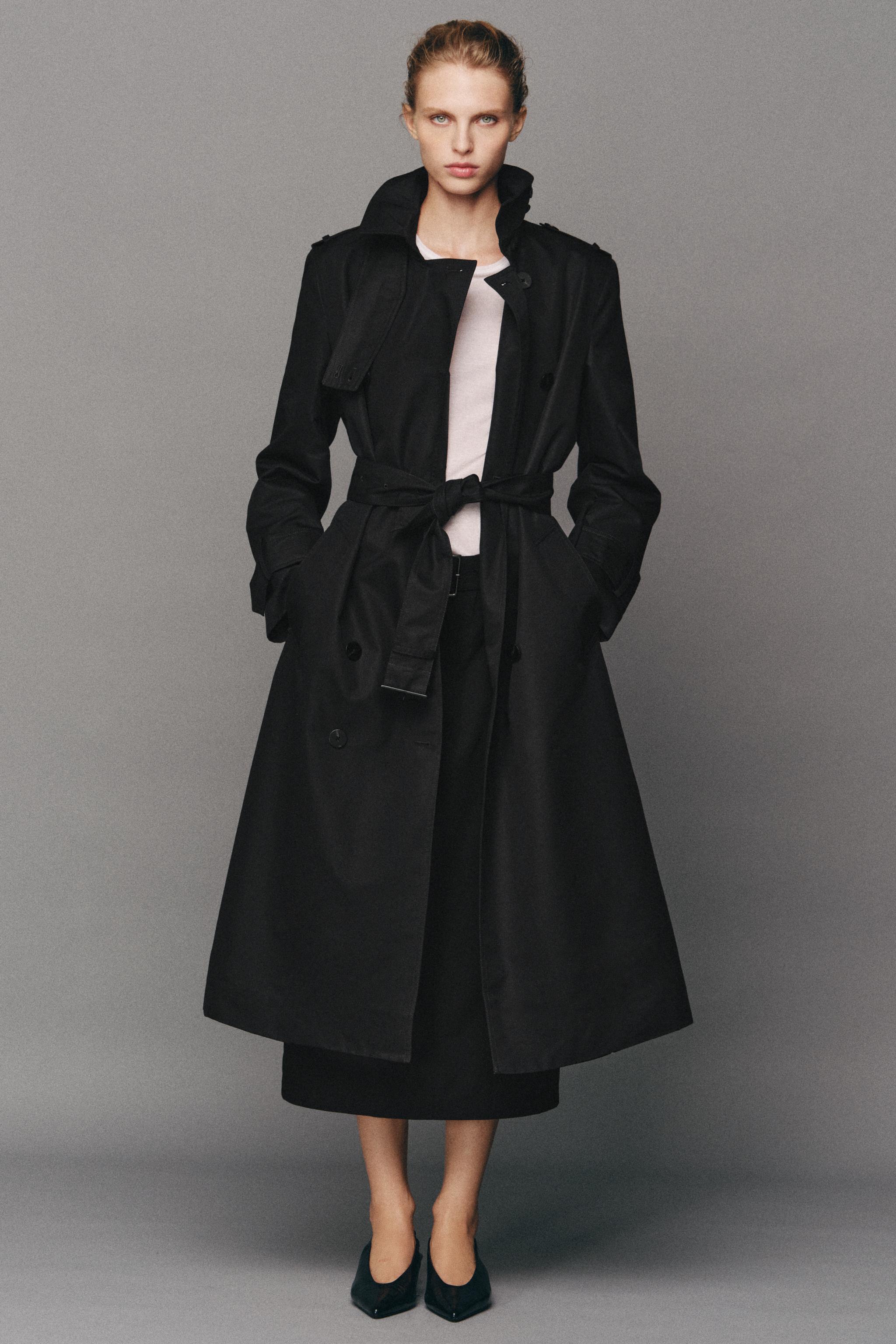 ベルト付きレディーストレンチコート | ZARA 日本