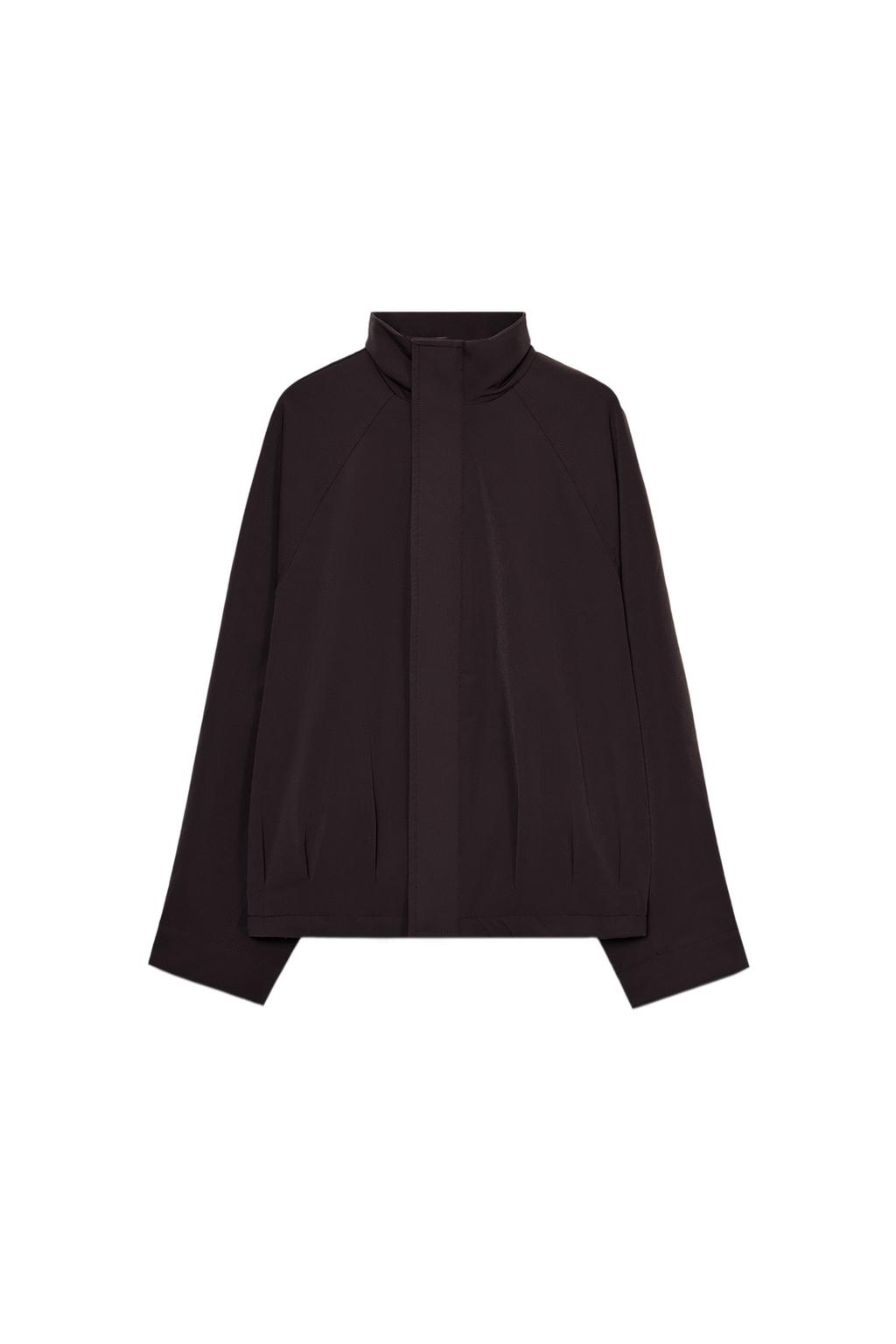 OVERSIZED ZIPPER BOMBER JACKET - image 3