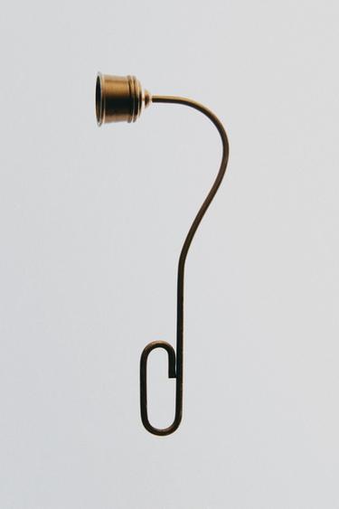 METAL CANDLE SNUFFER - Golden by Zara