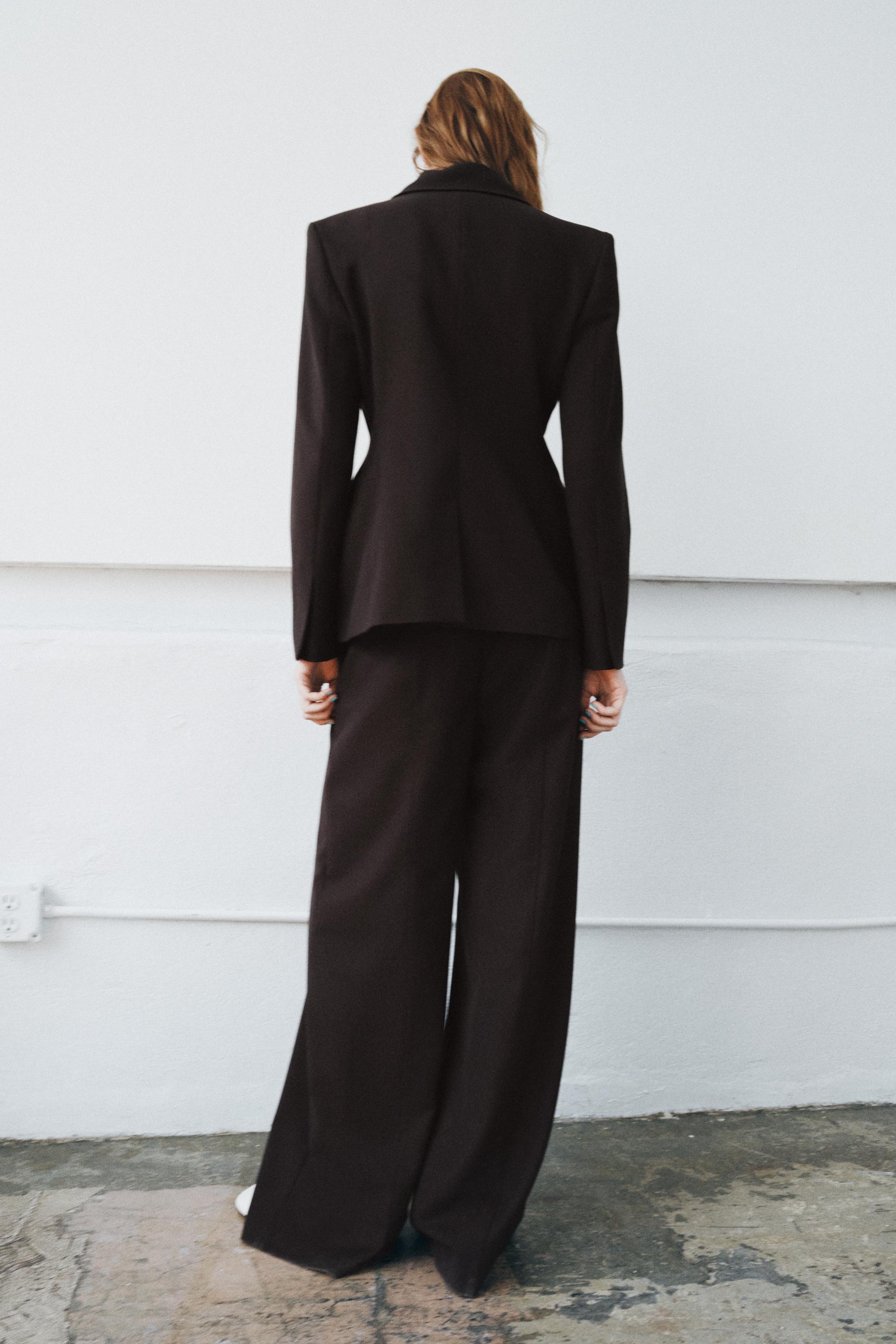 MİNİMAL GENİŞ PAÇA PANTOLON ZW COLLECTION - Görsel 3