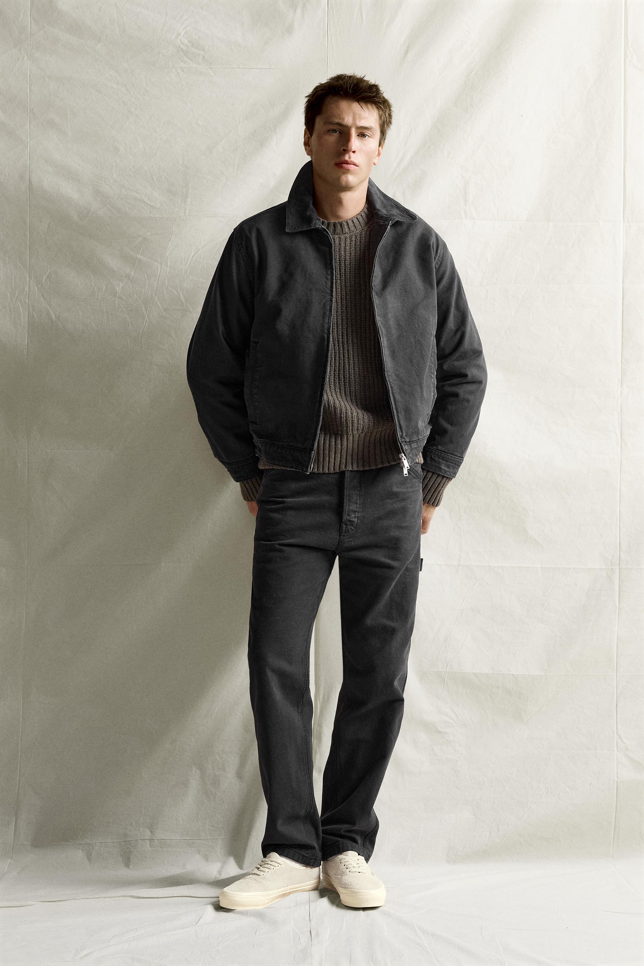COMBINED COLLAR ZIP-UP JACKET
