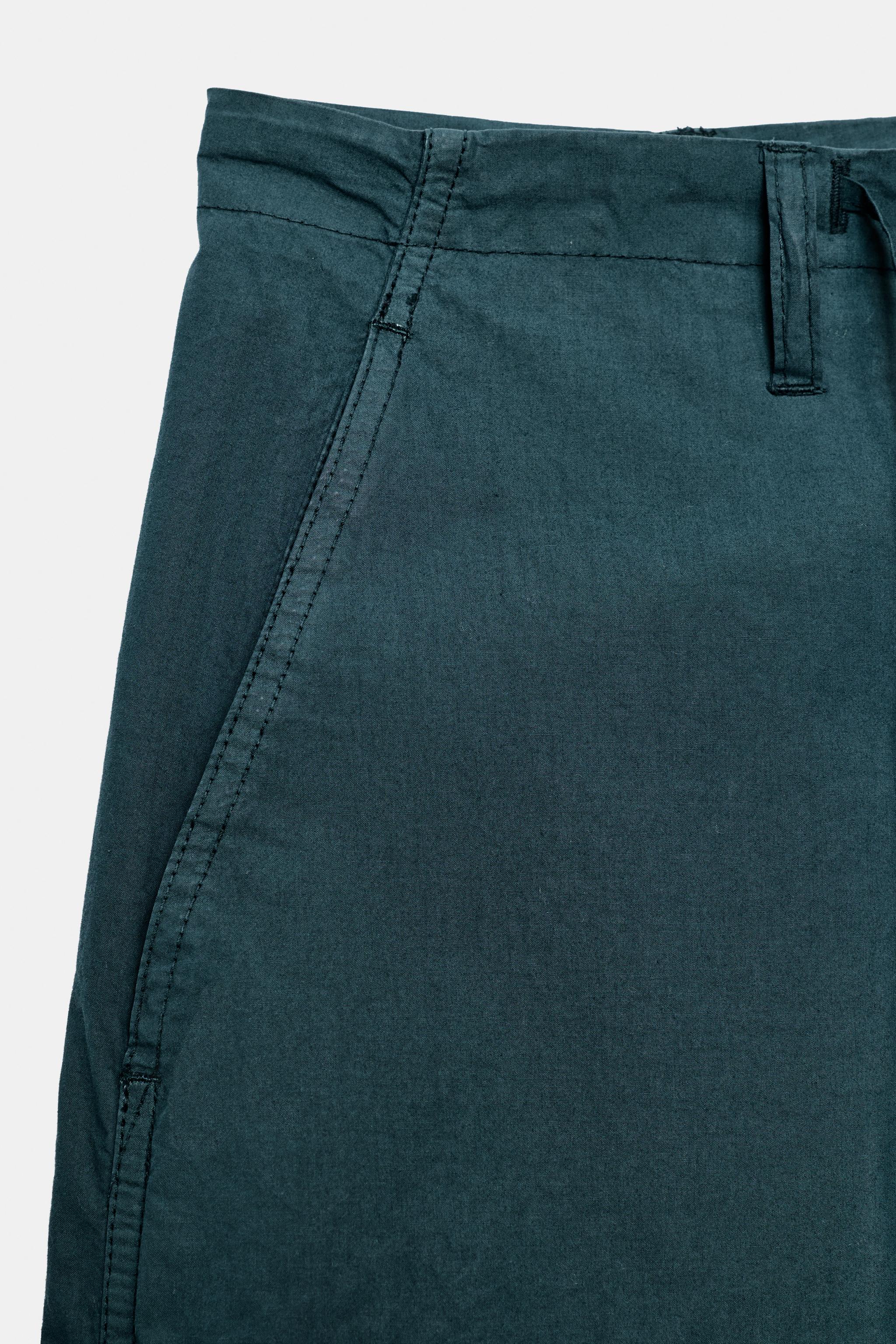 Женские брюки Zara DRAWSTRING WIDE-LEG PANTS — фото 8