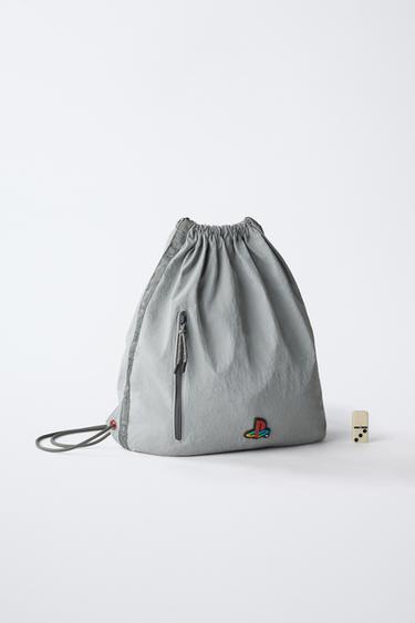 PLAYSTATION ™ 30TH ANNIVERSARY BUCKET BACKPACK - Grey by Zara - Image 5