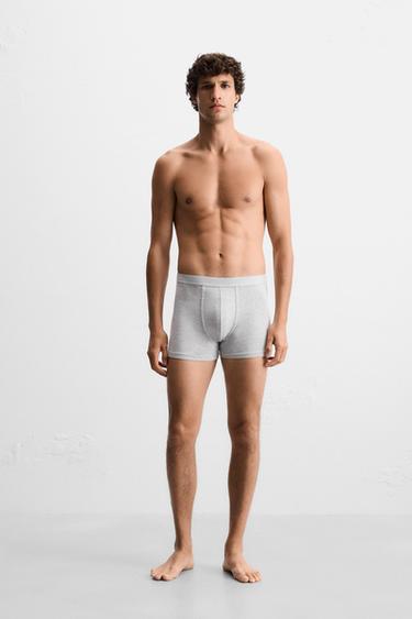 LOT DE 3 CALEÇONS BOXEURS BIMATIÈRES - divers de Zara - Image 2