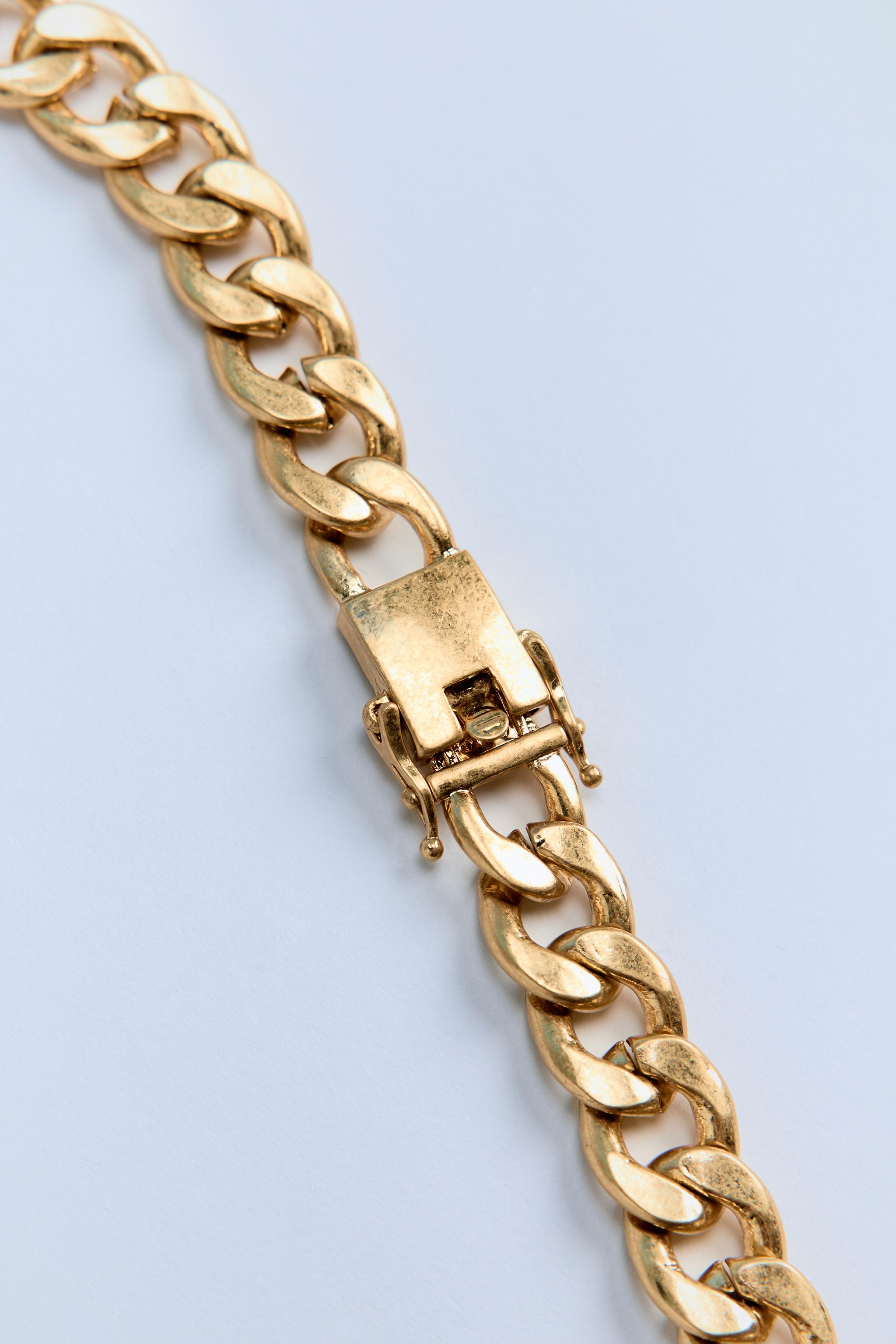 Collana A Catena Zara Donna Argento Oro 4736/314 - Foto 5