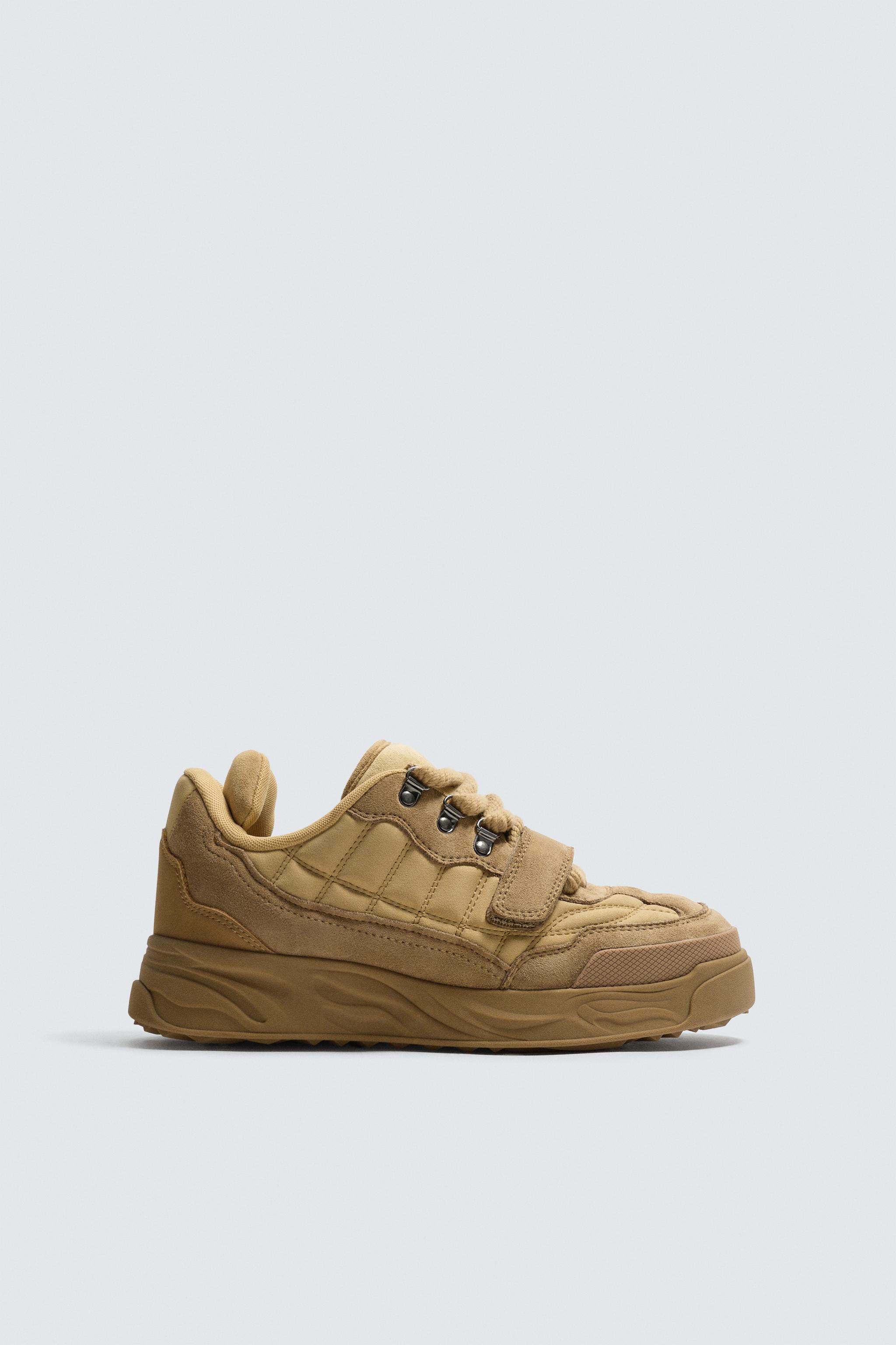 ZARA スニーカー コントラストスニーカー - ホワイト | ZARA Japan / 日本