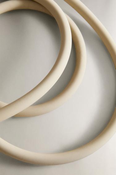 SANGLE DE SUSPENSION BOIS - Écru de Zara - Image 2