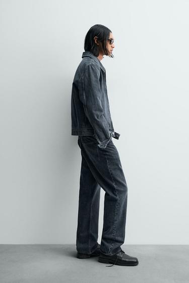 ZIP-UP DENIM JACKET - Midnight blue by Zara - Image 3