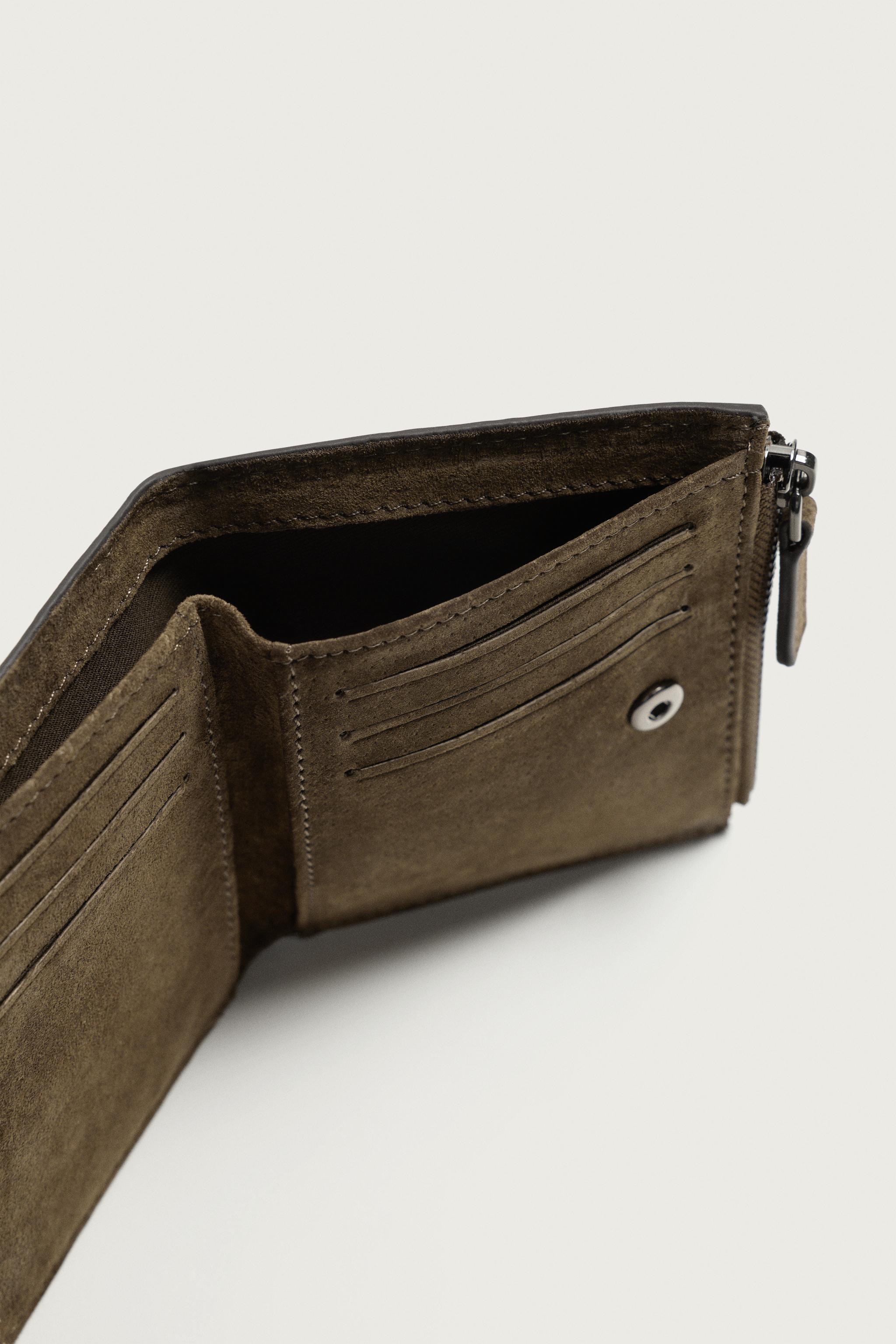 LEATHER COIN PURSE WALLET