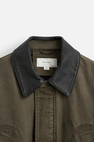 COMBINED WASHED JACKET - Earth by Zara - Image 8