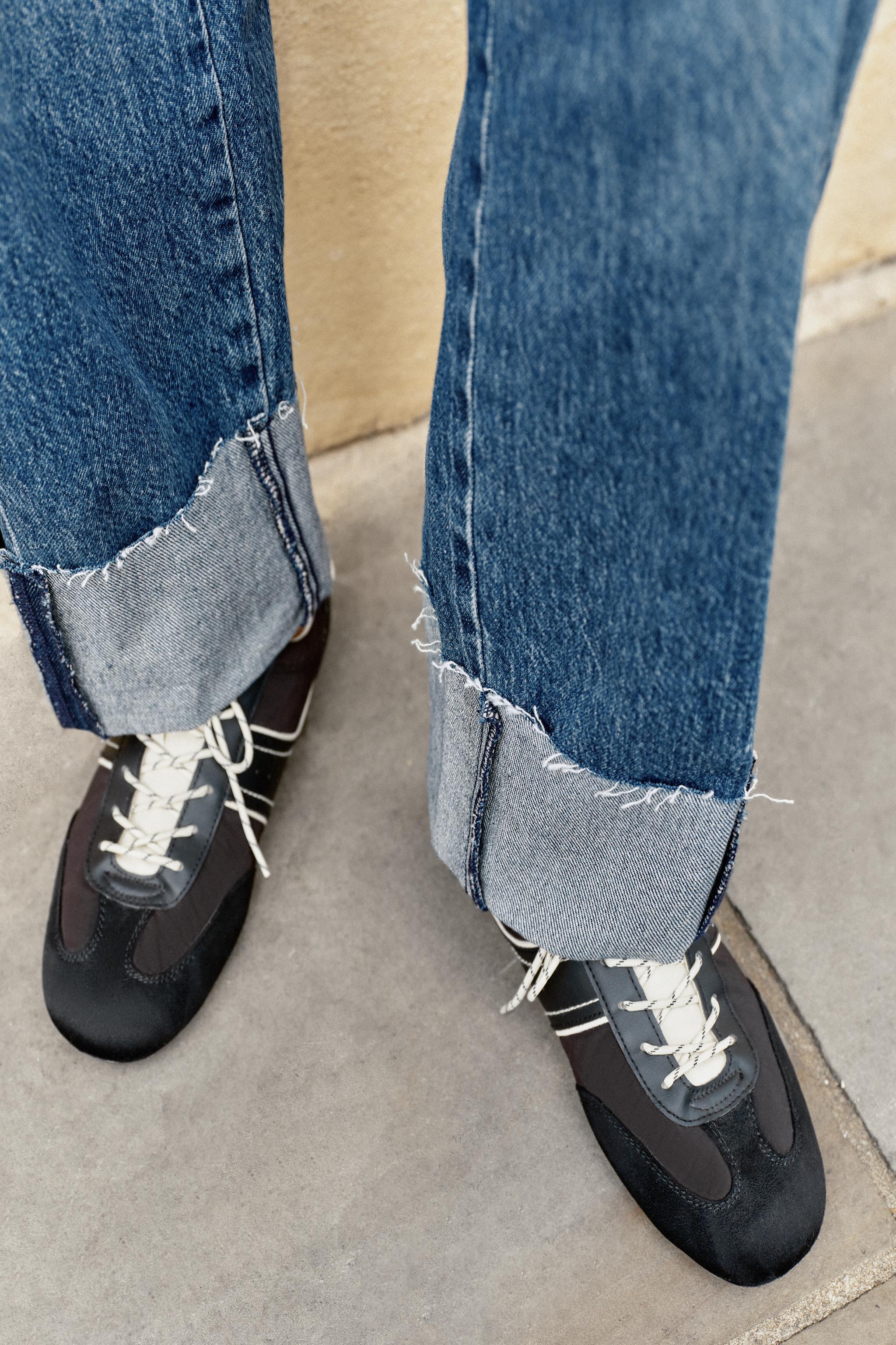 JEAN Z1975 BAGGY TAILLE NORMALE BAS À REVERS