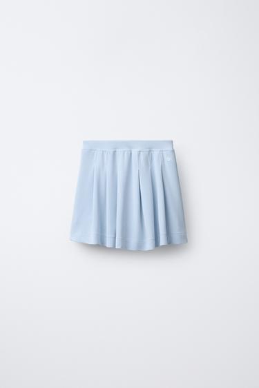 MODAL BERMUDA SKORT - Light blue by Zara - Image 0