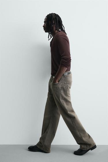 JEAN LOOSE FIT - Marron de Zara - Image 5