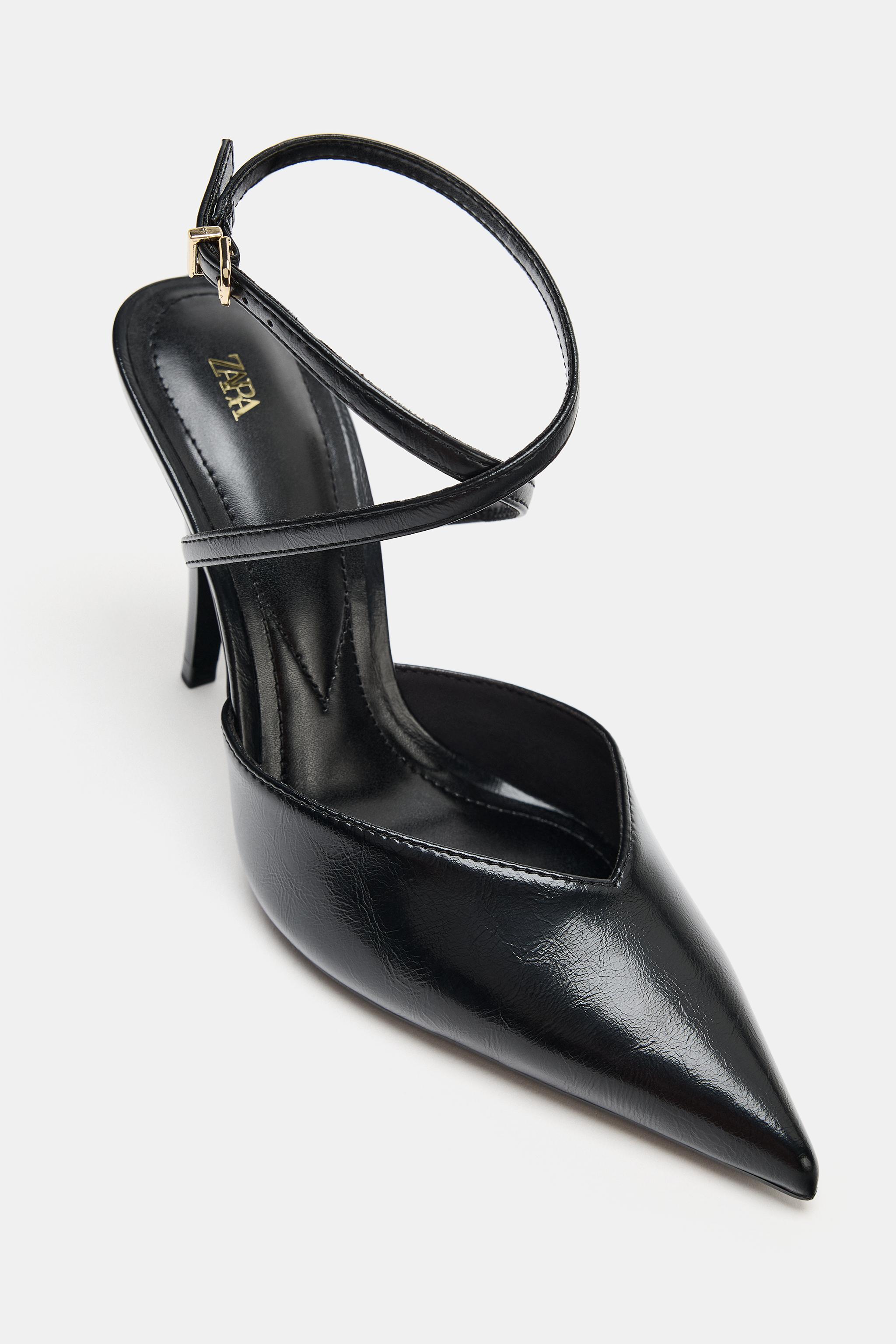 POINTED TOE SLINGBACK HEELS