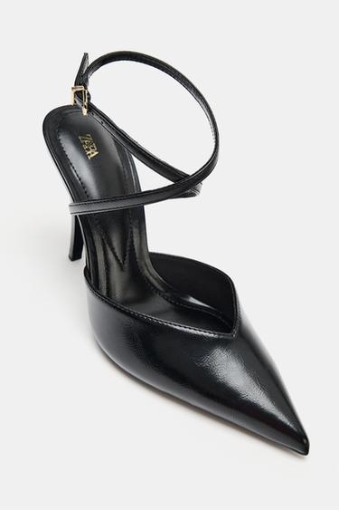 CHAUSSURES POINTUES À BRIDE ARRIÈRE - Noir de Zara - Image 4