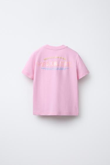 T-SHIRT À PIÈCES KUROMI © SANRIO - Rose de Zara - Image 1