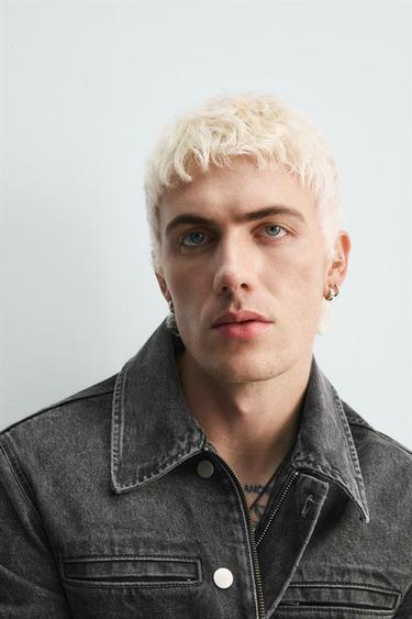 LIMITED EDITION DENIM JACKET - Black by Zara - Image 5