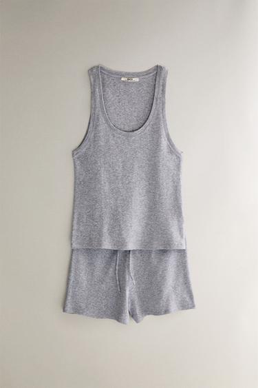 COTTON SHORTS - Grey by Zara - Image 4