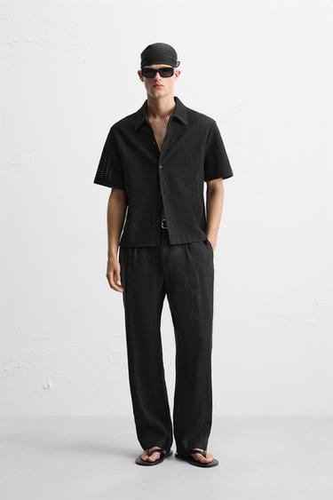 JACQUARD ALKANDORA GEOMETRIKOA - Beltza, Zara-rena