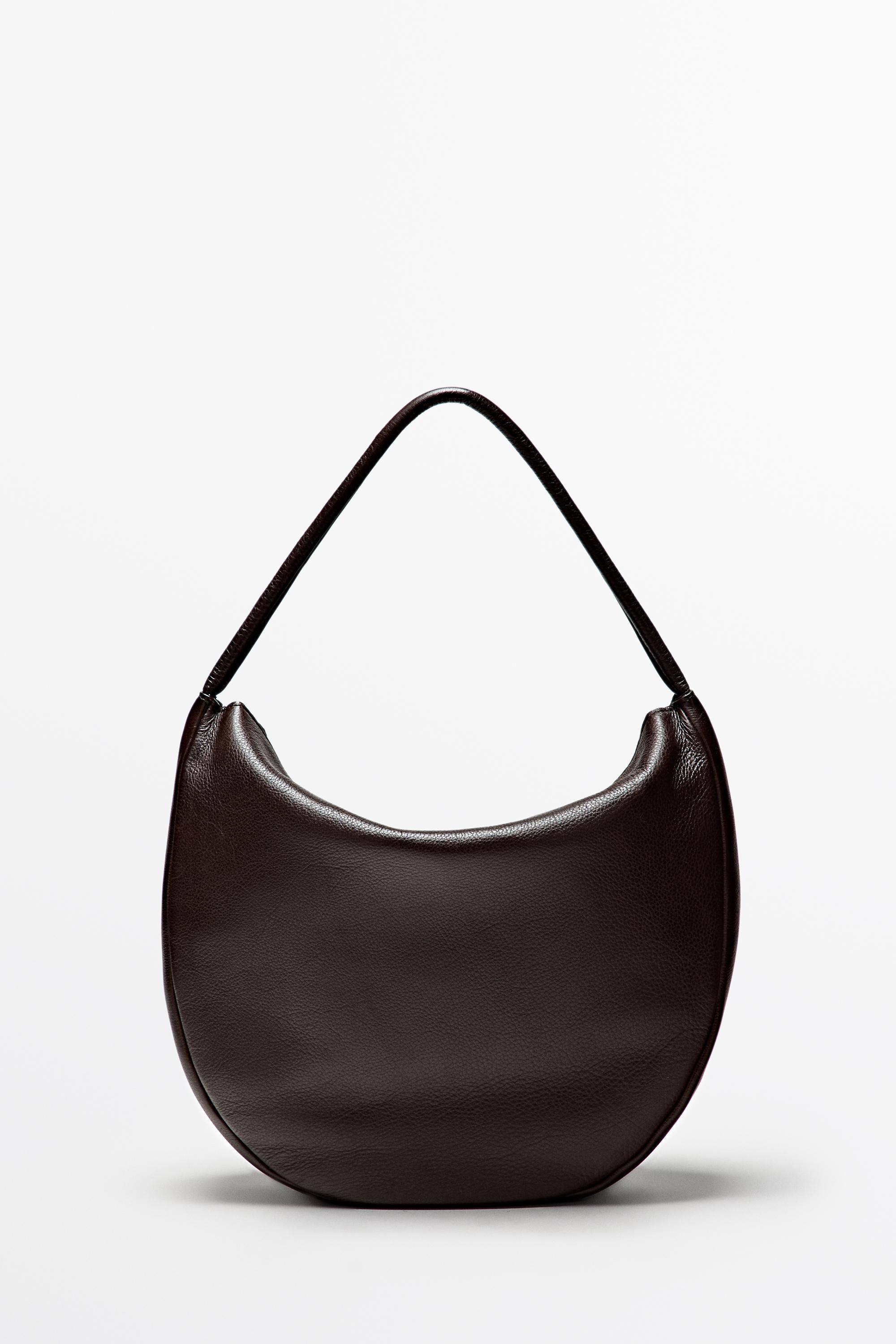 Medium nappa leather slouch bag