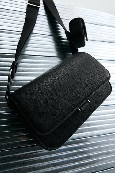 BANDOLERA TEXTURA - Negro de Zara