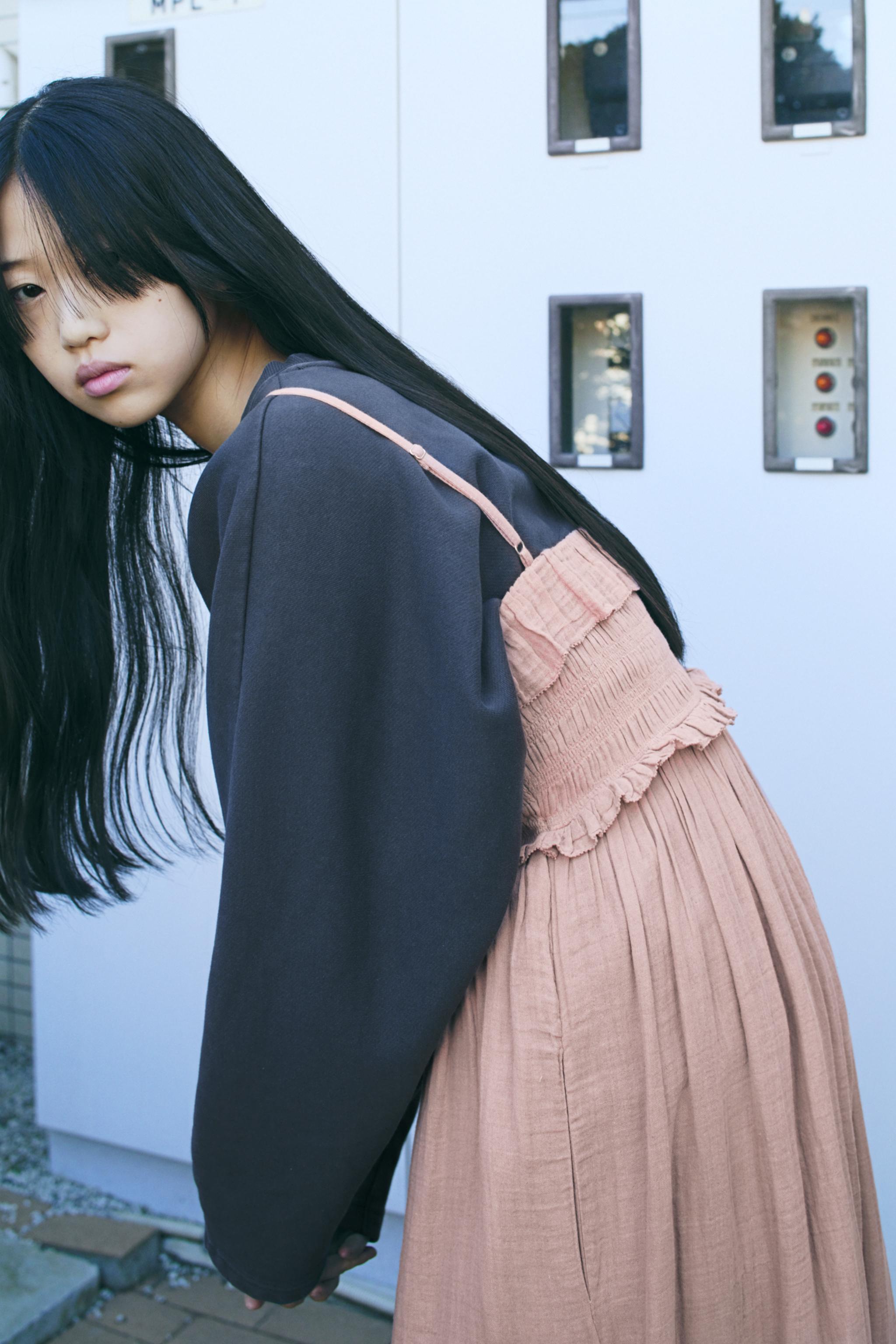 フリル付きミディワンピース - パステルピンク | ZARA Japan / 日本