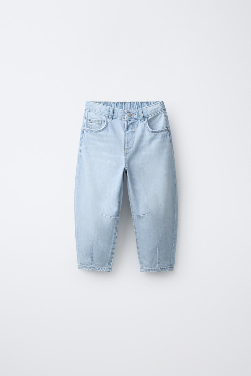 バレルフィットデニムパンツ - ライトブルー | ZARA Japan / 日本