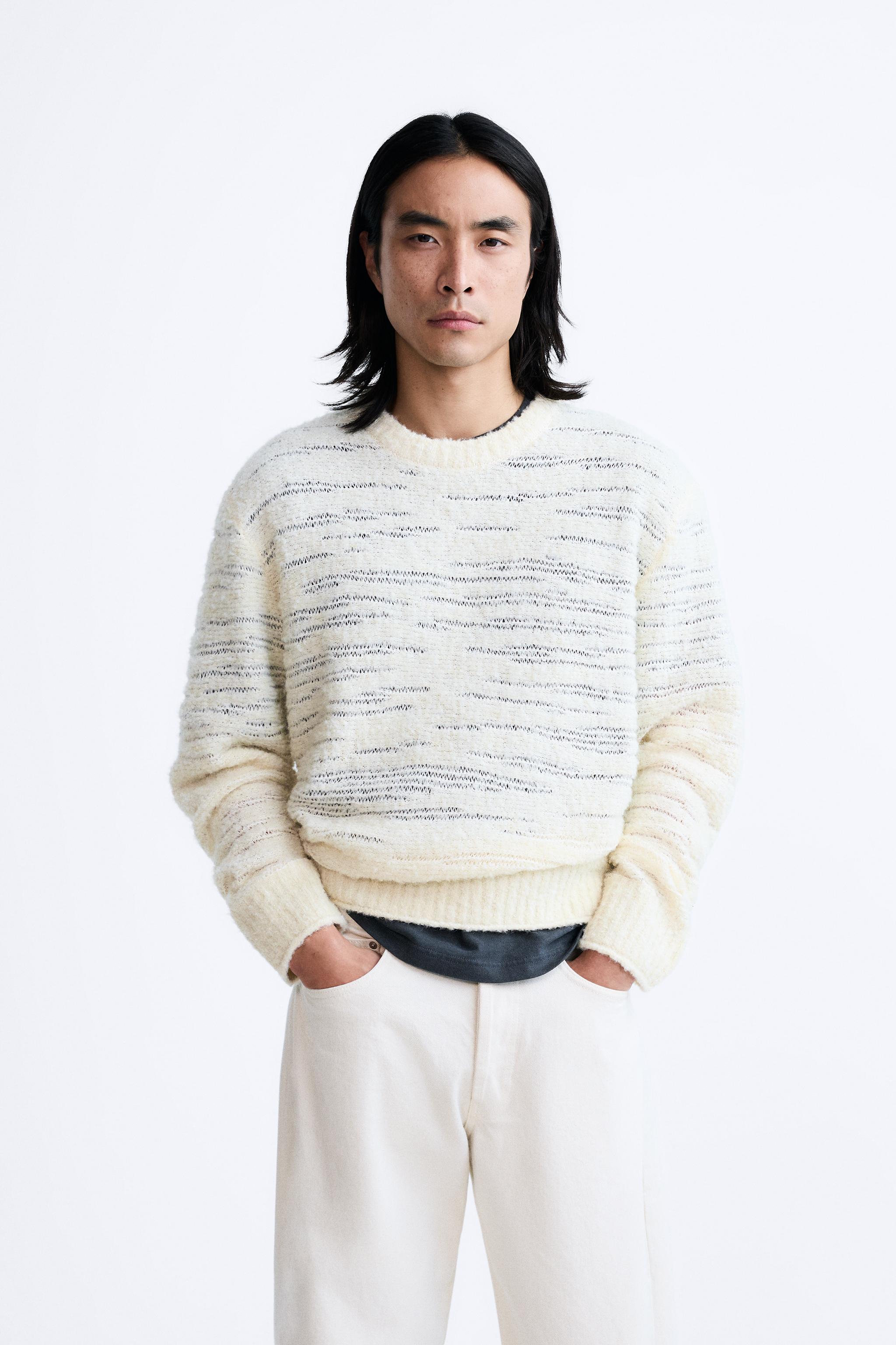 Zara on sale men sweater