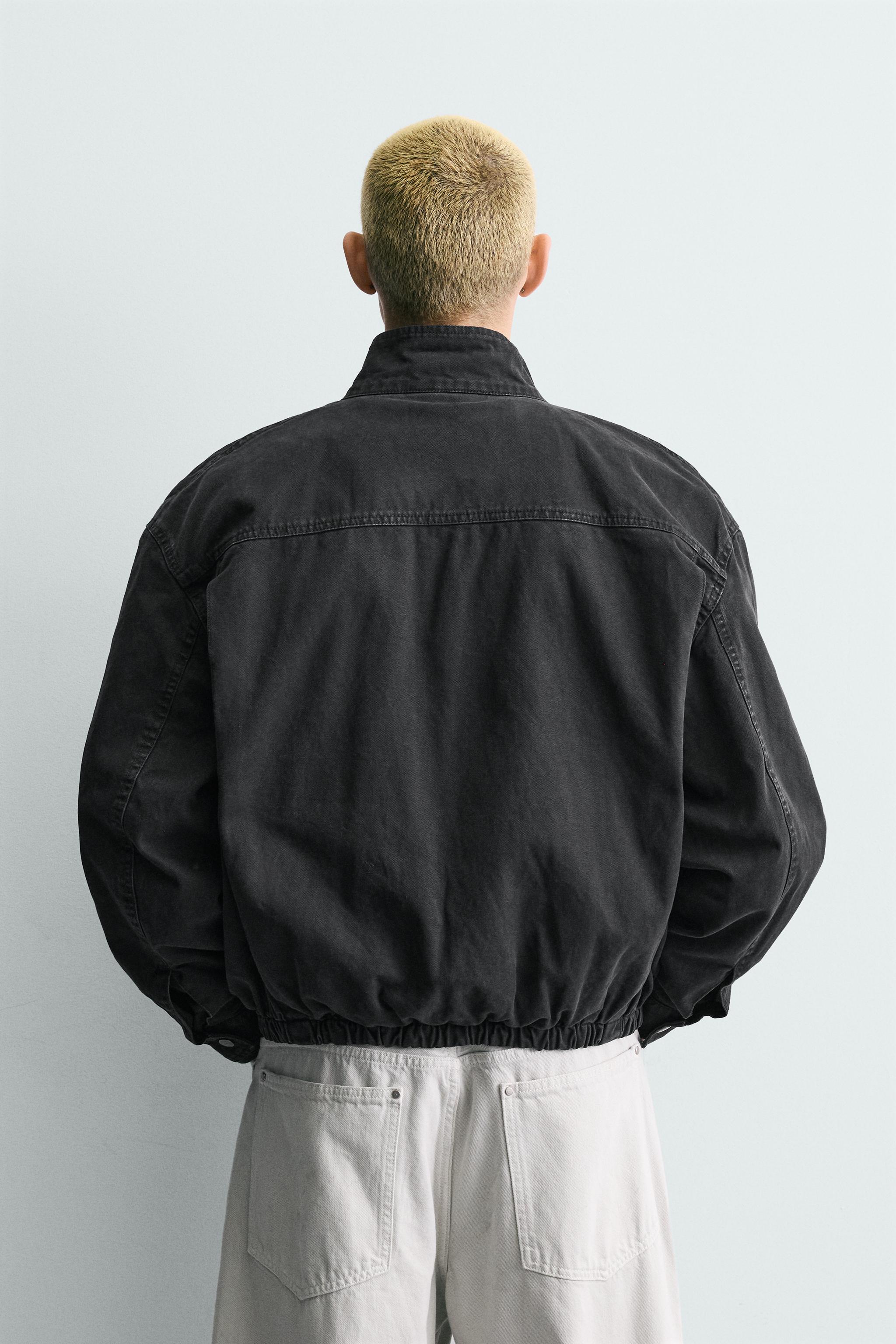 Zara CROPPED FIT FIREMAN CLASP JACKET at Mall of America® in