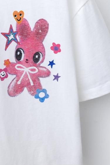 T-SHIRT HUMBERTO CRUZ - Blanc de Zara - Image 2