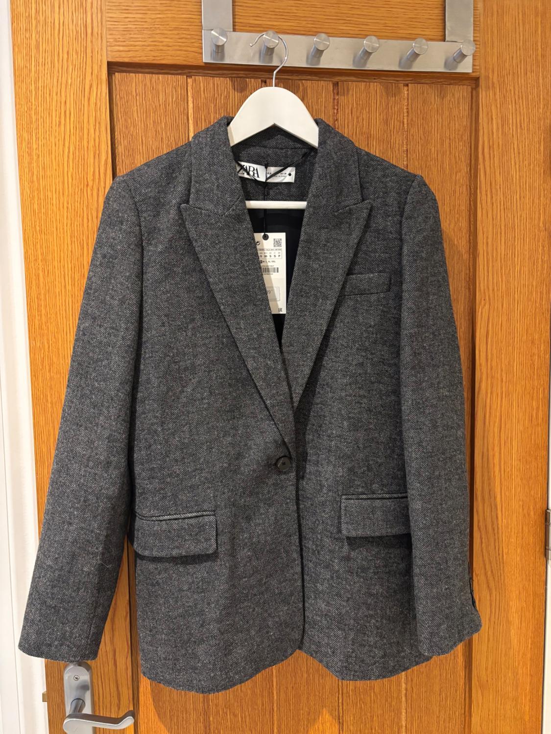 HERRINGBONE BLAZER