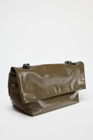 SAC À RABAT - Vert kaki de Zara - Image 1
