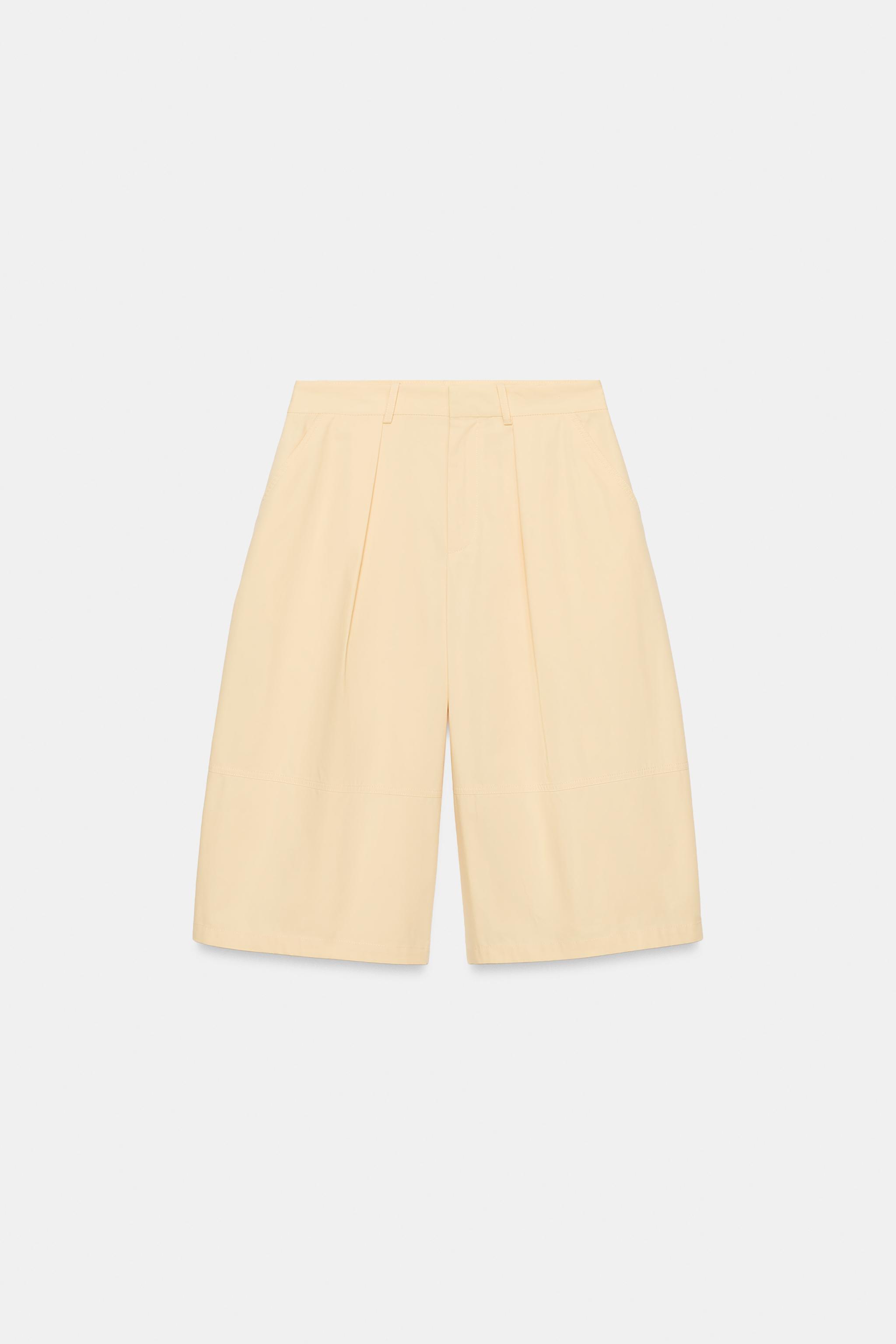 ZW COLLECTION PLEATED BERMUDA SHORTS
