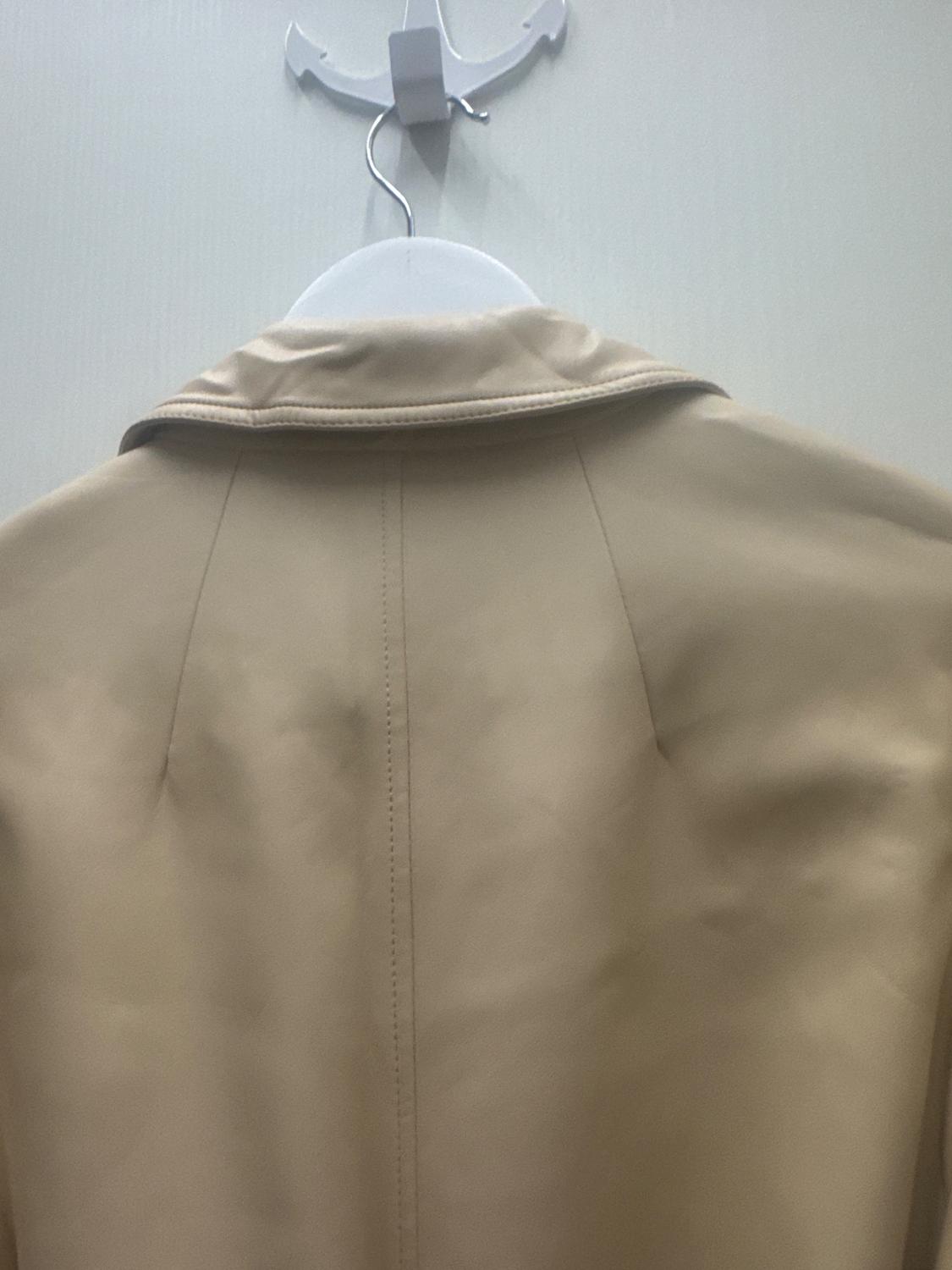 FAUX LEATHER TRENCH COAT - Image 3