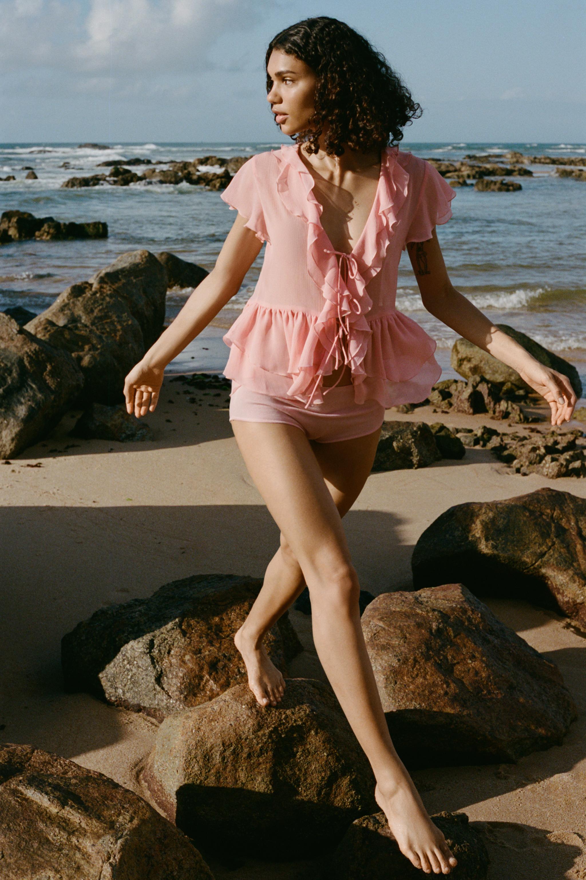 ruffle blouse australia