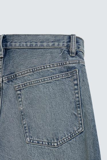 BERMUDA EN JEAN COUPE RELAXED - Bleu de Zara - Image 9