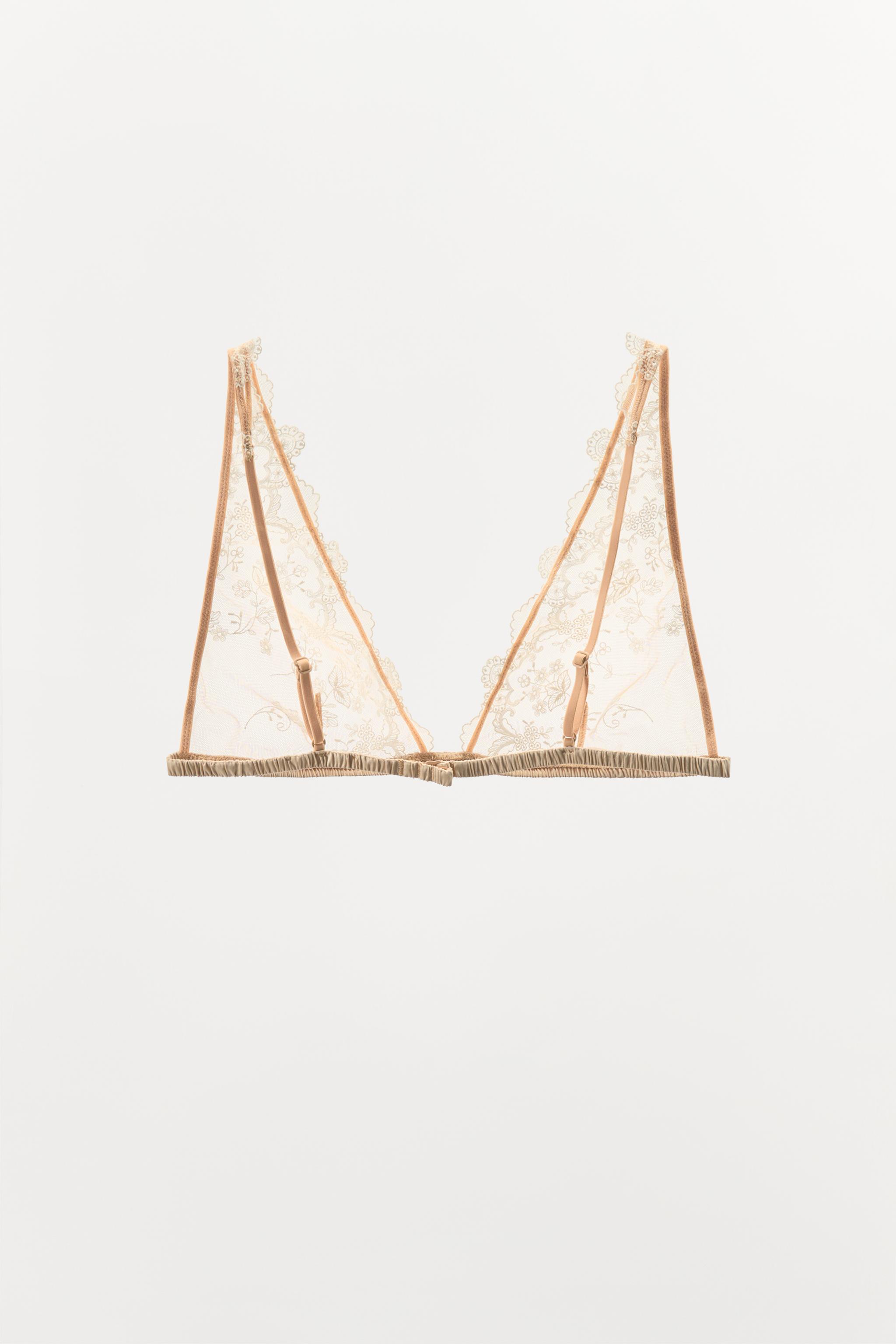 SOUTIEN-GORGE TRIANGLE MESH DENTELLE