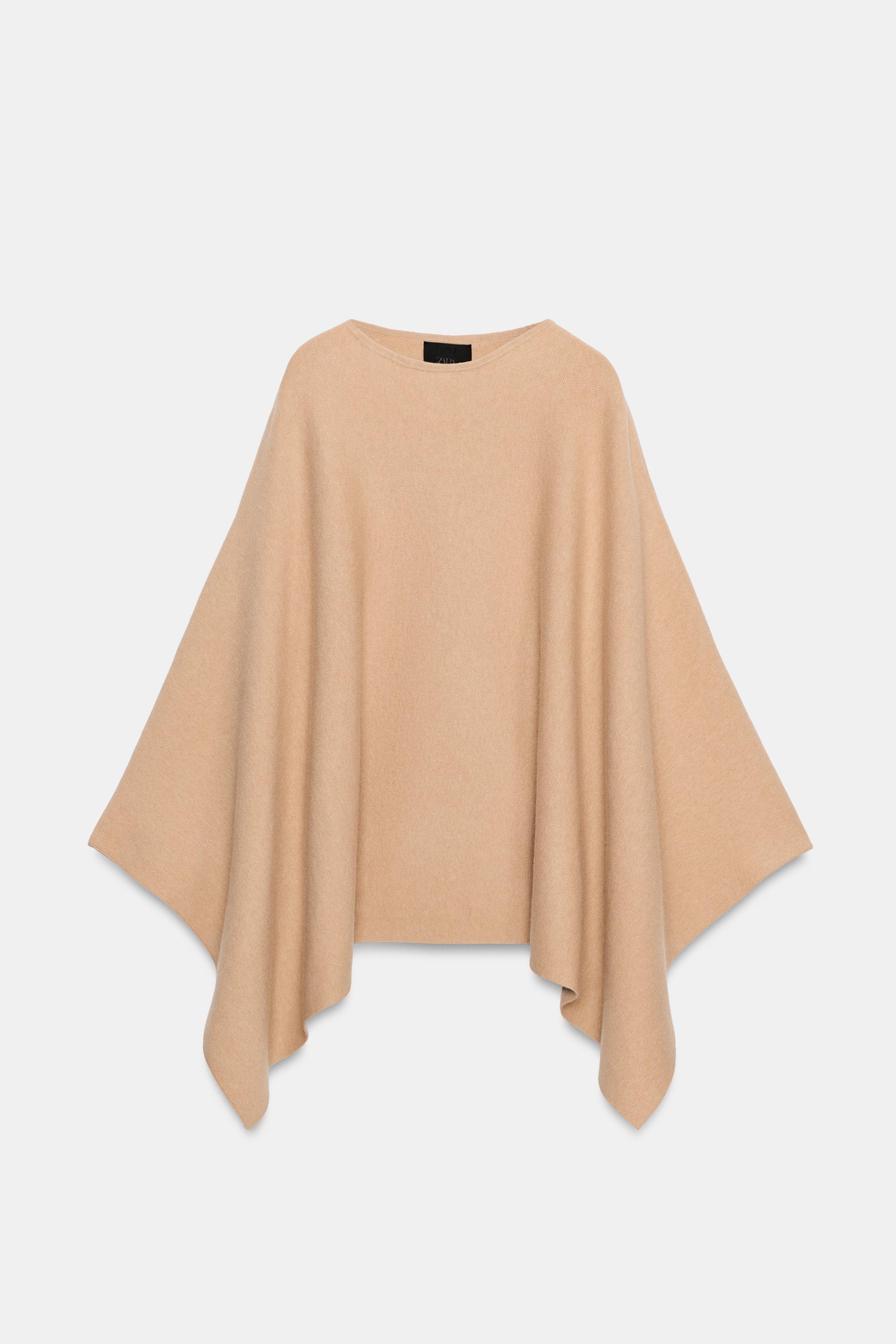 CAPE EN MAILLE UNIE