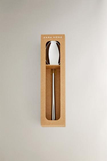 LOT DE CUILLÈRES À DESSERT EN ACIER BRILLANT (LOT DE 4) - Multicolore de Zara - Image 4