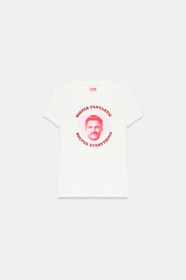 MR. FANTASTIC MARVEL© T-SHIRT - Oyster-white by Zara