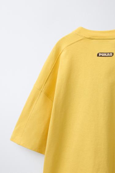 T-SHIRT À INSCRIPTION PUKAS SURF - Jaune de Zara - Image 5