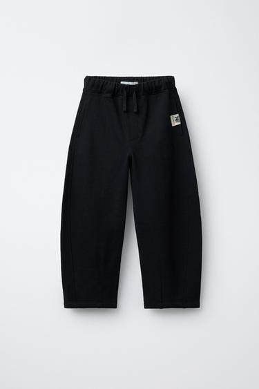 FLEECE SWEATSHIRT AND BALLOON TROUSERS SET - Dark navy by Zara - Image 3