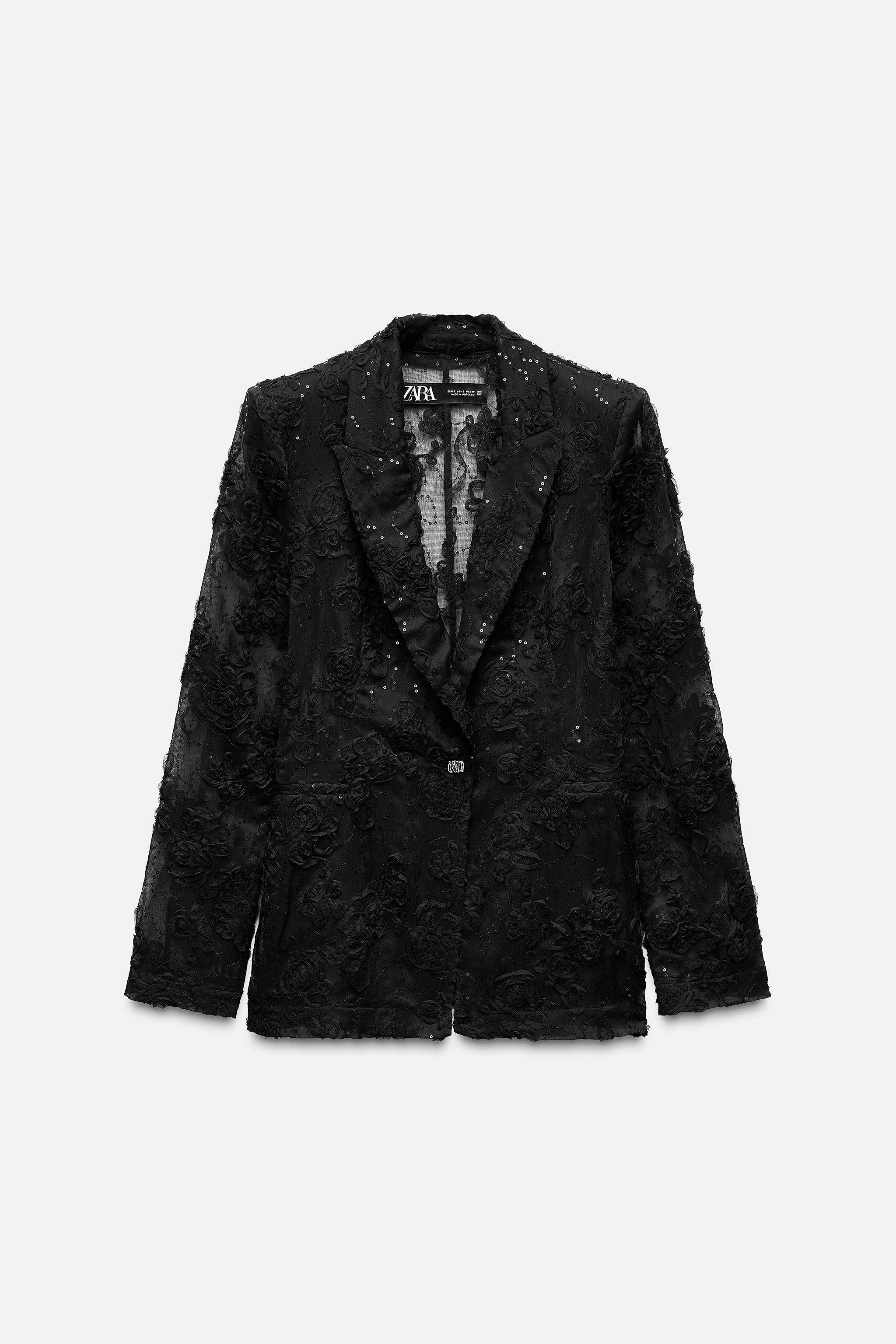 Blazers textures pour femme Nouvelle Collection en ligne ZARA France