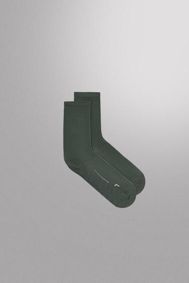 CALCETINES ENTRENAMIENTO PACK 2 - Verde medio de Zara
