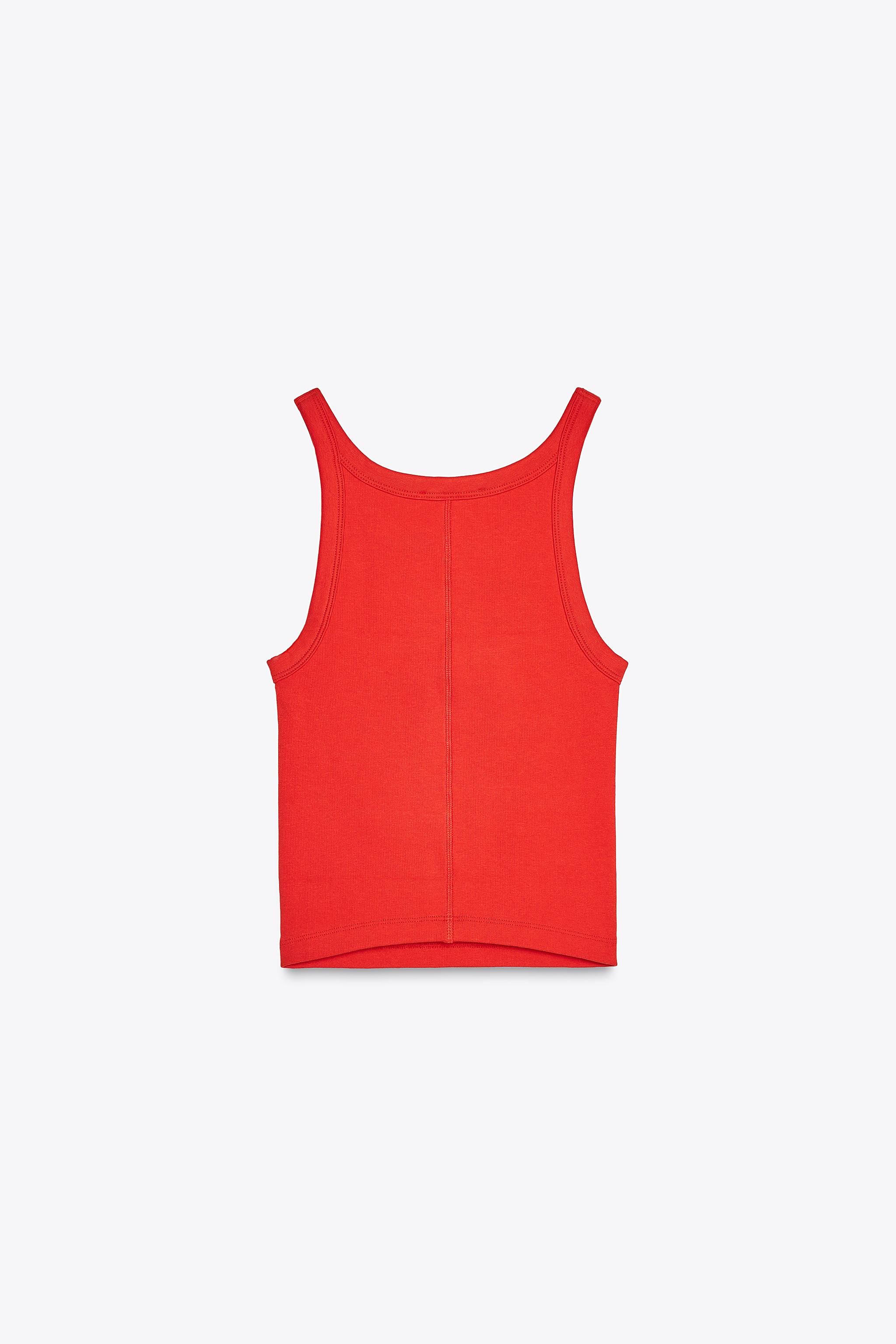 RIB CROP TOP - Black | ZARA United States