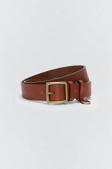 LEATHER BELT SOSHIOTSUKI x ZARA - Brown by Zara - Image 1