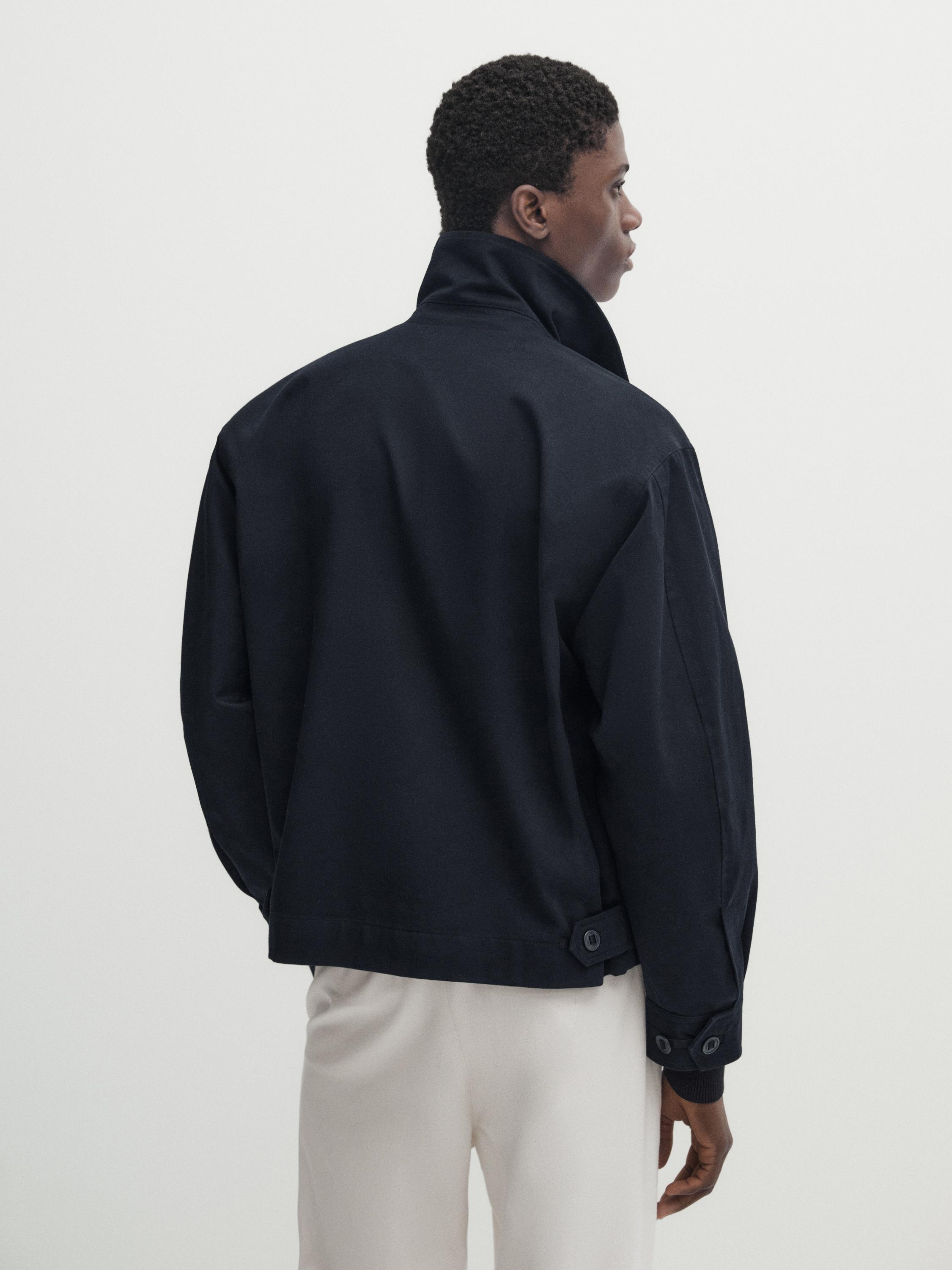 Double-breasted jacket with zip pockets - Studio